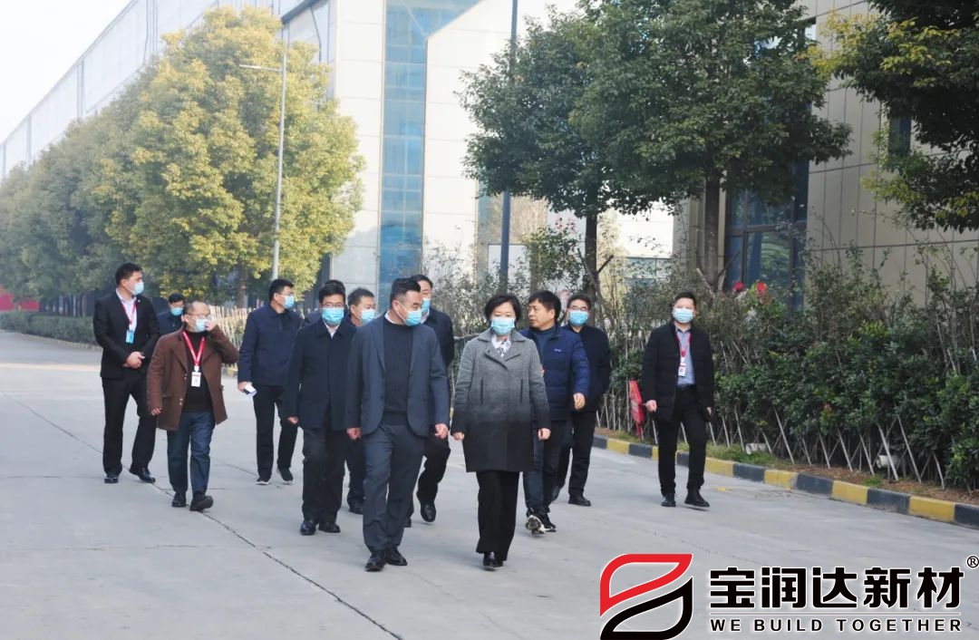 長(zhǎng)葛市長(zhǎng)張曉麗一行來訪寶潤(rùn)達(dá)